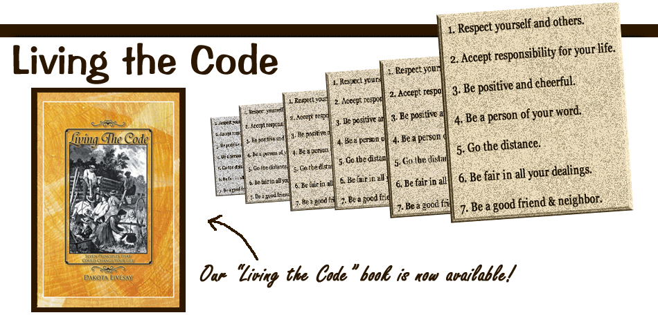 Living the Code logo